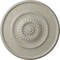 Ekena Millwork Wigan Ceiling Medallion, Hand-Painted Pot of Cream Crackle, 29 3/4"OD x 1 1/2"P CM29WGPCC - alternate 1
